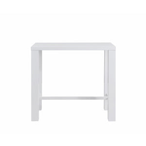 Abby Bar Table Top in High Gloss White