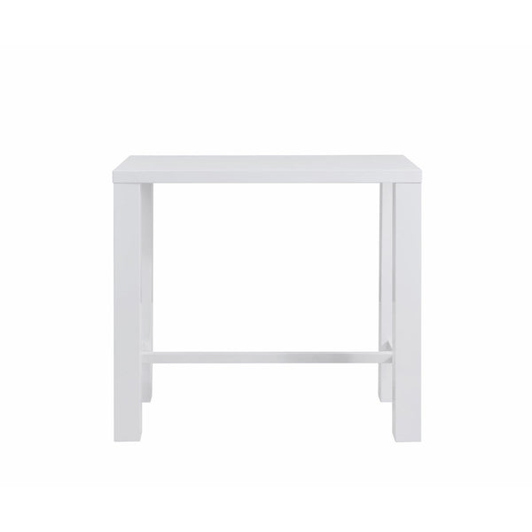 Abby Bar Table Top in High Gloss White