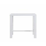 Abby Bar Table Top in High Gloss White