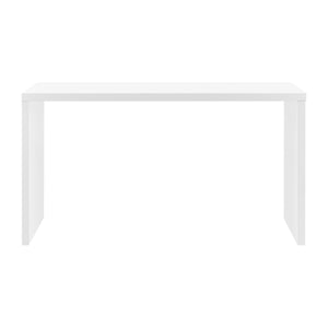 EuroStyle Abby 55" Desk in Matte White Lacquer 19710-WHT