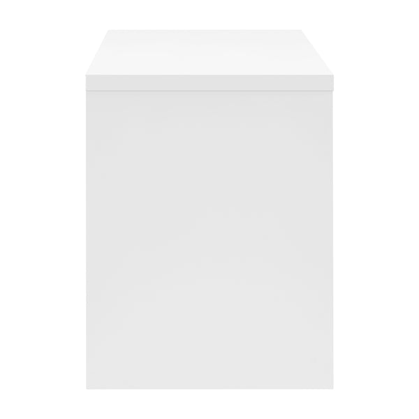 EuroStyle Abby 55" Desk in Matte White Lacquer 19710-WHT