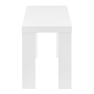 EuroStyle Abby 49" Bench in High Gloss White Lacquer 19720WHT-KIT