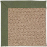 Zoe-Grassy Mountain 1991 Indoor/Outdoor Bordered Rug Canvas Fern