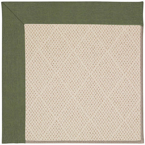 Capel Rugs Zoe-White Wicker 1993 Indoor/Outdoor Bordered Rug 1993NS02061200274