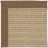 Zoe-Sisal 1995 Indoor/Outdoor Bordered Rug Canvas Cocoa