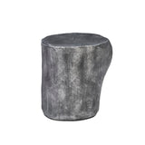 Hunter End Table Stool, Silver