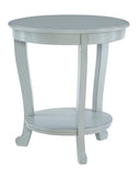 Aubert Accent Side Table, Grey