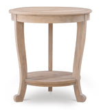 Aubert Accent Side Table, Natural