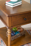 Mcghie Side Table Hazelnut