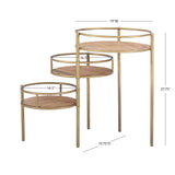 Collis Three Tiered Plant Stand Side Table