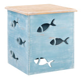 Gareth Fish Table Blue