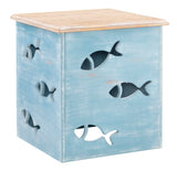 Gareth Fish Table Blue