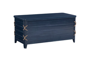 Brosnan Rope Cedar Chest Blue