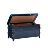 Brosnan Rope Cedar Chest Blue