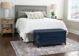 Brosnan Rope Cedar Chest Blue