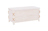 Brosnan Rope Cedar Chest White