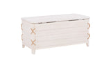 Brosnan Rope Cedar Chest White