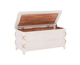 Brosnan Rope Cedar Chest White