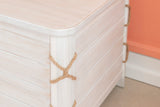 Brosnan Rope Cedar Chest White