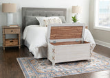 Brosnan Rope Cedar Chest White