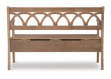 Elliana Storage Bench Natural 