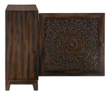 Grace Accent Cabinet Dark Brown