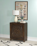 Grace Accent Cabinet Dark Brown