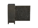 Grace Accent Cabinet Dark Grey