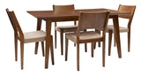 Cadence 6Pc Dining Set Brown