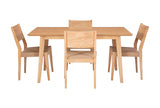 Cadence 6Pc Dining Set Natural 