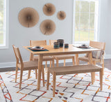 Cadence 6Pc Dining Set Natural 