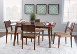 Cadence 6Pc Dining Set Brown