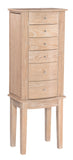 Marlot Jewelry Armoire Natural