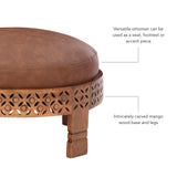 Taini Ottoman Brown