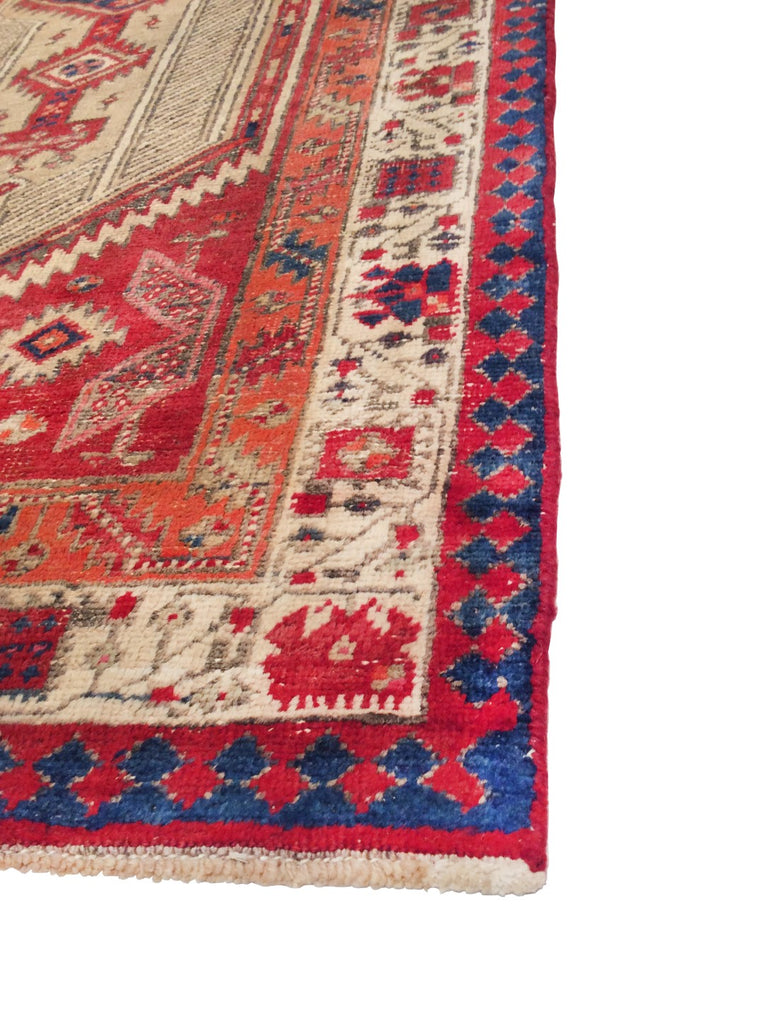Pasargad Vintage Azerbaijan Camel Wool Area Rug 045592-PASARGAD
