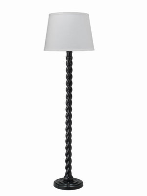 Jamie Young Co. Barley Twist Floor Lamp 1BARL-FLBK