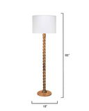 Jamie Young Co. Barley Twist Floor Lamp 1BARL-FLNA