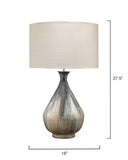 Jamie Young Co. Daybreak Table Lamp 1DAYB-TLGR