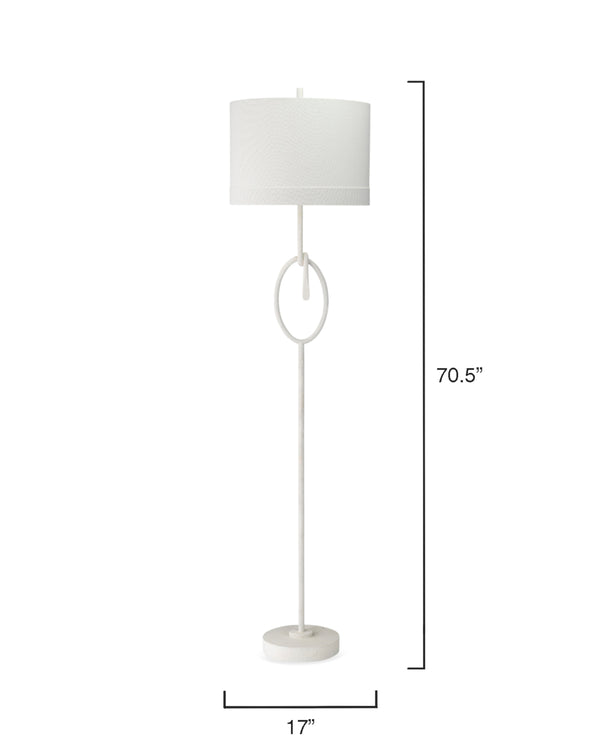 Jamie Young Co. Knot Floor Lamp 1KNOT-FLWH