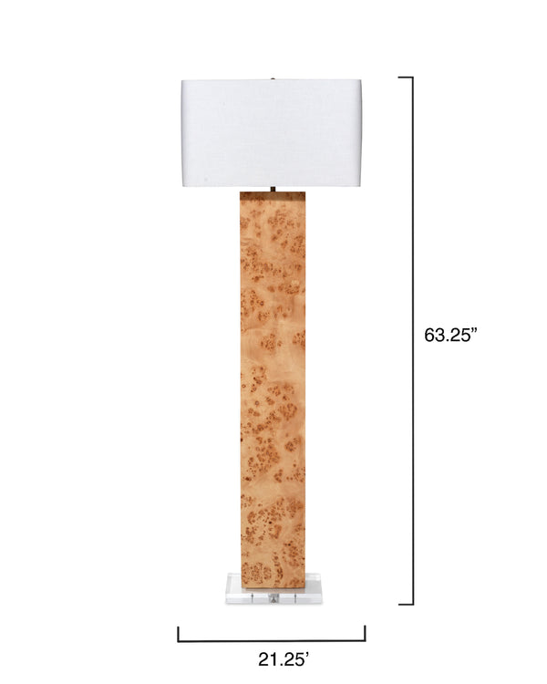 Jamie Young Co. Parallel Floor Lamp 1PARALL-FLNA