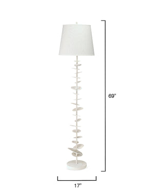 Jamie Young Co. Petals Floor Lamp 1PETA-FLWH