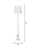 Jamie Young Co. Petals Floor Lamp 1PETA-FLWH