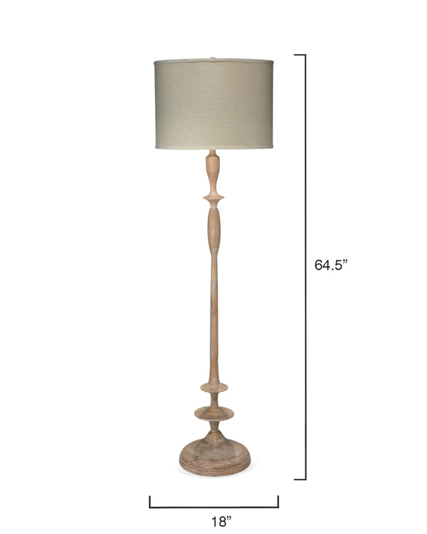 Jamie Young Co. Petite Paro Floor Lamp 1PETI-FLBW