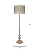 Jamie Young Co. Petite Paro Floor Lamp 1PETI-FLBW