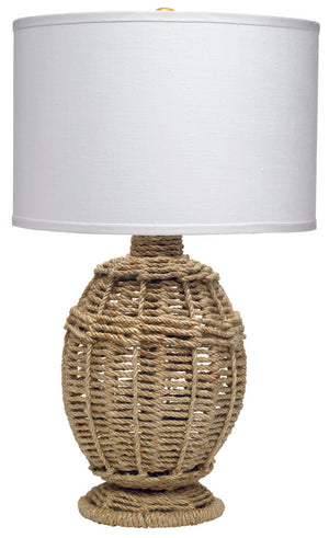 Jamie Young Co. Jute Urn Table Lamp 1ROPE-SMNA