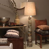 Jamie Young Co. Stacked Horn Floor Lamp 1STAC-FLHO