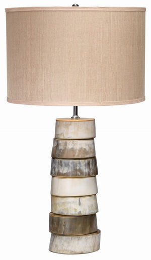 Jamie Young Co. Stacked Horn Table Lamp 1STAC-TLHO