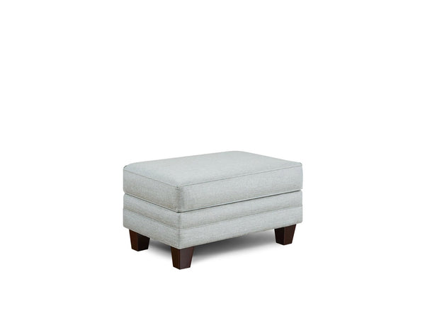 Fusion 1143 Transitional Ottoman 1143 Grande Mist Ottoman