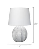 Jamie Young Co. Urchin Table Lamp 9URCHTLWHITE