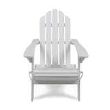 Hollywood Outdoor Foldable Acacia Wood Adirondack Chair